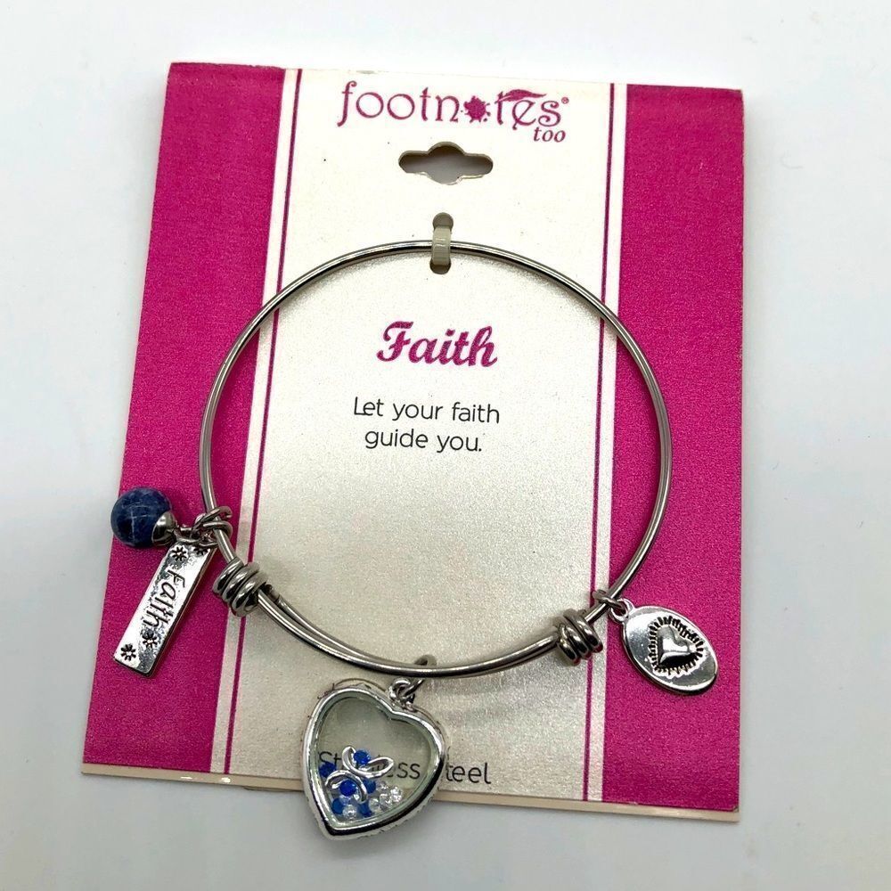Footnotes Faith Bracelet NWT